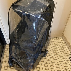 ベビーカー　日よけカバー　レインカバーの画像