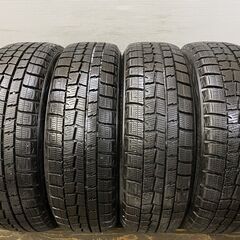 DUNLOP WINTER MAXX WM01 165/55R15 15インチ スタッドレス 4本 2017年製 バリ溝 キャスト N-BOX スペーシア等　(MTG177)クレジットカード QRコード決済可能