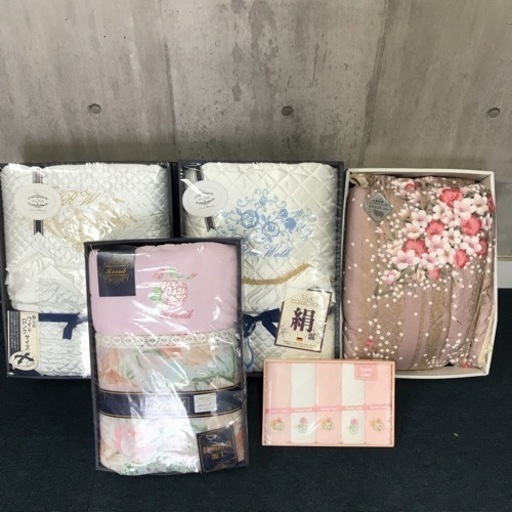旭川市 寝具 肌掛け布団 タオル まとめ売り 5個