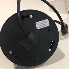 IPネットワークカメラ　ドーム型・黒　防犯カメラ　ペット見守り　ベビーモニター　通電確認済　(SK1041)の画像