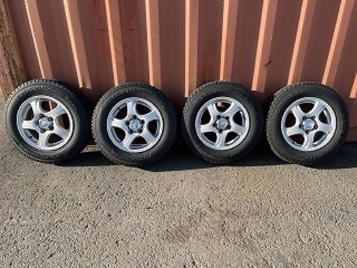 H58 パジェロミニ　純正アルミ　スタッドレス