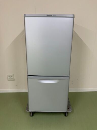 Panasonic 冷凍冷蔵庫 2017年製 138L NR-B149W-S 2ドア シルバー パナソニック 保管場所大村市松山町