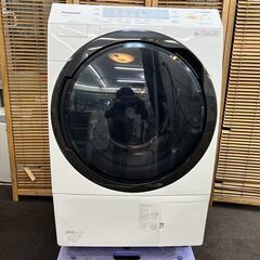 【配送・設置無料】★美品★Panasonic/パナソニック【 ななめドラム洗濯乾燥機 10kg/6kg 】左開き クリスタルホワイト NA-VX3900L の画像