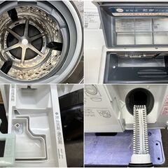 【配送・設置無料】★美品★Panasonic/パナソニック【 ななめドラム洗濯乾燥機 10kg/6kg 】左開き クリスタルホワイト NA-VX3900L の画像