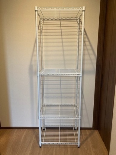 ホームエレクター ワイヤーシェルフホワイトH1900W600D450