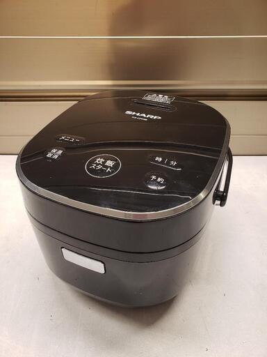 キャンセル出ました。受付再開しています。SHARP シャープ ジャー炊飯器（3合炊き）「KS-CF05B-B」2020年製\n\n