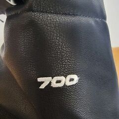 値下げ！本日18時で取消します。新品タグ付　Supreme シュプリーム THE NORTH FACE ノースフェイス レザー ヌプシ ダウンジャケット Leather Nuptse Jacket 17AW ブラック XLの画像