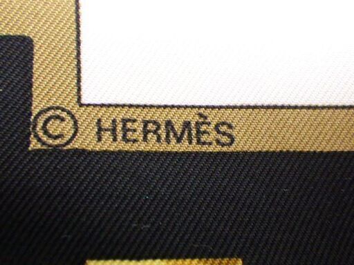 【HERMES】エルメス/カレ９０/スカーフ/LESCLES [03-252]
