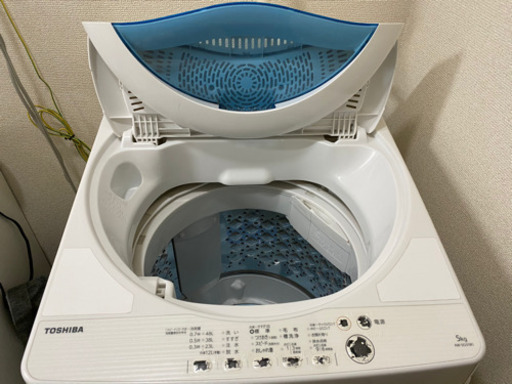 【値下げ可！】東芝　2017年製　洗濯機　5kg
