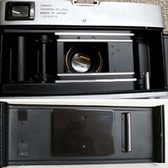 シャッター押せる★キャノン キヤノネット Canon Canonet SE 45mm 1:1.9　フィルター・メタルフード付 フィルムカメラ ☆ PayPay(ペイペイ)決済可能 ☆ 札幌市 豊平区 平岸の画像