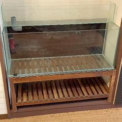 【お引き渡し者様決定しました】特価品‼️９０cmガラス水槽‼️