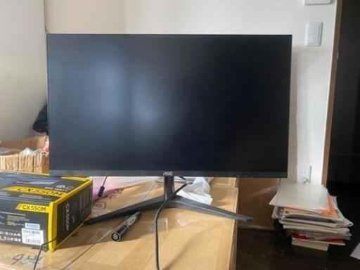 【PCモニター】 AOC 27B1H 27インチディスプレイ　自作ゲーミングデスクトップ