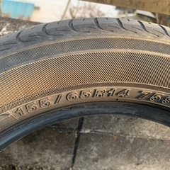 軽自動車　全般　夏タイヤ　155/65R14 4本の画像