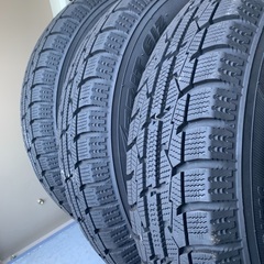 最終【美品】145/80R13スタッドレスタイヤ　ホイール付き　17日まで掲載の画像