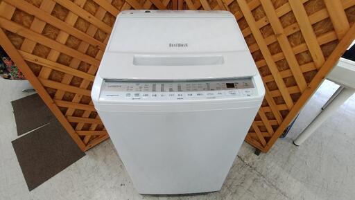 【愛品館江戸川店】日立 7.0kg 全自動洗濯機「ビートウオッシュ」2021年製 ID:142-029915-007