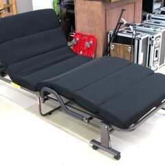 状態良好 ニトリ 折りたたみパイプベッド OLBN-920 シングルサイズ 生活家具 ブラック系 W96×D210cm 美品 ニトリ 折りたたみパイプベッド OLBN-920 シングルサイズ