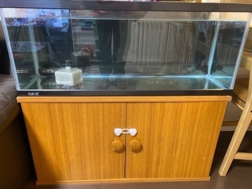 ジェックス マリーナガラス水槽90cmスリム MR-13Bi 黒枠ガラス水槽