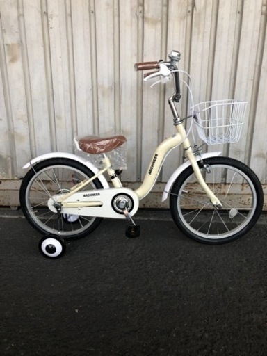 18インチ幼児用自転車【未使用キズ有り】