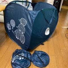 マルチバスケット 3個セット　ハリネズミ柄