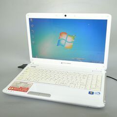 日本製 中古美品 ホワイト ノートパソコン 15.6型 mouse computer
