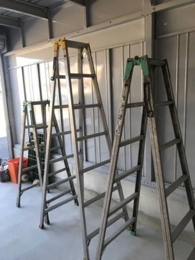 脚立3点セット　5尺・6尺・7尺