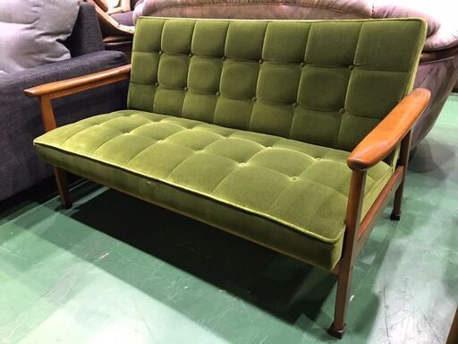 【愛品館八千代店】カリモク60　Kチェア2シーター　ソファ
