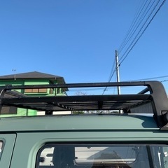 ジムニーＪＡ11にて使用ルーフキャリアの画像
