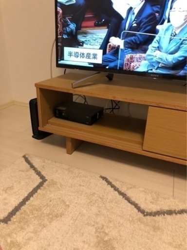 Sony 4K 液晶テレビ　& 無印テレビ台　のセット