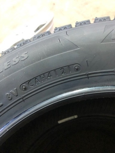 155/65R14新品ブリジストンVRX2ホイール 付き4本セット