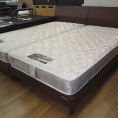 R226 高級 Granz＆Francebed シングルベッド 幅98cm 美品の画像