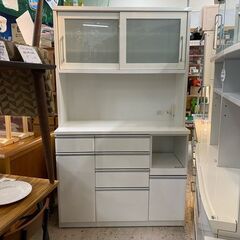 【愛品館 江戸川店】ニトリ キッチンボード 食器棚 ID:151-007285-007