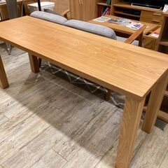 中古 ナガノインテリア デスクテーブル 無垢材 日本製