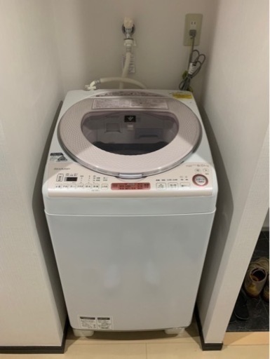 SHARP洗濯機　Inverter 8.0kg ES-TX8AKS  美品です！