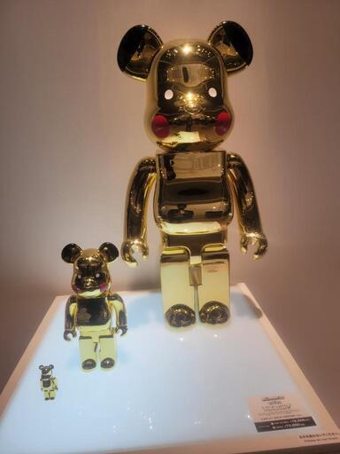 即時発送　BE@RBRICK ピカチュウ GOLD CHROME Ver.(2021)