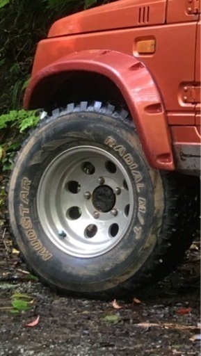 希少ジムニー用　本物ミッキートンプソンタイヤホイール　値下げしかもオバフェン付けます