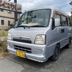 値下げ！ H16 サンバー ワゴン AT 検切れ 現状渡しの画像