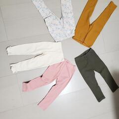 UNIQLO　100cmレギンス(5枚分)