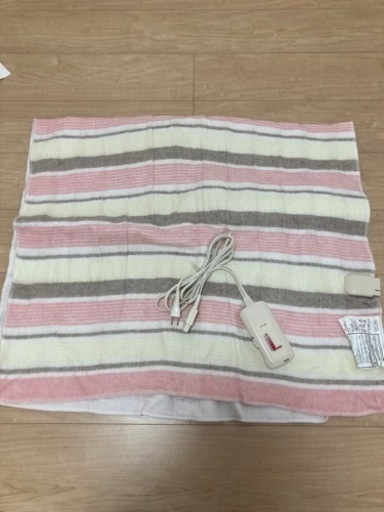 【美品】電気毛布