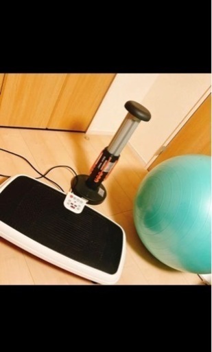 ボディスカルプチャー　スクワットマジック　バランスボール　3点セット