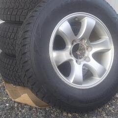 265/65R17 プラド スタッドレス 純正ホイール 4本 B...