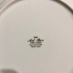 花柄のおしゃれな平皿★ 5枚セット★の画像