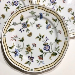 花柄のおしゃれな平皿★ 5枚セット★の画像