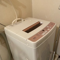 洗濯機　AQUA6kg