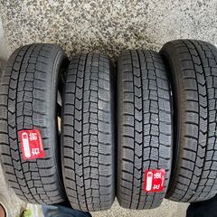 スタッドレスアルミセット　ダンロップ WINTER MAXX WM02  155/65R14 2018年の画像