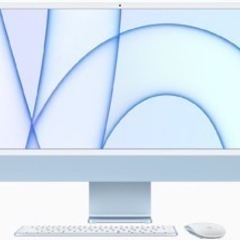 iMac 2021 ブルー　再出品 新品未開封】iMac 24インチ2021年モデル（ブルー）M1チップ搭載