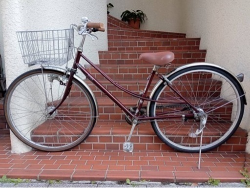 【EAST BOY】27インチ自転車　内装3段変速　LEDオートライト付　リヤタイヤ新品❗️若林自転車　膳所SALE