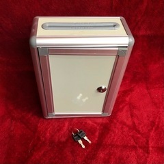 ◆鍵付きBOX／募金箱／応募箱／投票箱／投函箱／アンケートボック...