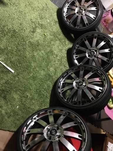 取引中‼️最終値下げしました。軽用165.35.18ホイール4本セット売ります