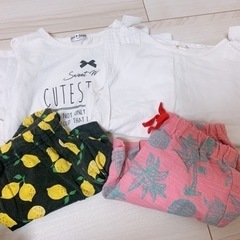 【現金手渡し】夏用　女の子　服　まとめ売り