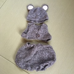ベビー服　ねずみ　コスチューム
